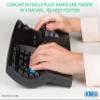 Kinesis Advantage2 Ergonomic Keyboard (KB600), Black top case, Cherry MX Brown Switches, QWERTY keycaps view 3