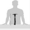 Stiletto TI12MC-F 12 oz Ti Milled Face with Curved Poly-Fiberglass Handle, 16" view 2