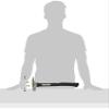 Stiletto TI12SC-F 12 oz Ti Smooth Face with Curved Poly-Fiberglass Handle, 16" view 2
