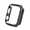 Compatible with Apple Watch SE Series 6 5 4 44mm 40mm Case Super Thin PC Plating Protective Bumper Scratch Resistant Protector Case for Apple Watch 44mm 40mm (Carbon brazing, 44mm) view 2