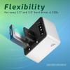 OWC Drive Dock USB-C Dual Drive Bay Solution, USB 3.1 Gen 2, for Mac and PC, (OWCTCDRVDCK) view 2