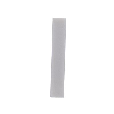 Norton 3x1/2x1/2" Sharpening Stone, Industrial 61463686600 Hard Translucent Arkansas Square Abrasive File, HF43 Ultra Fine, Achieve a Mirror Finish, white color