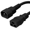 6F Power CordC19 to C14 Black/SJT 14/3-24PK view 3
