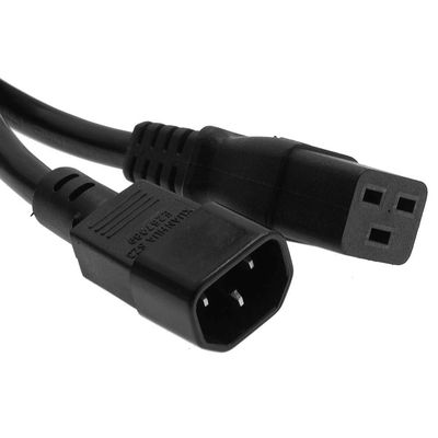 3F Power CordC19 to C14 Black/SJT 14/3-25PK