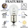 Diximus Pack of 10 Bulbs 1141 S8 Low Voltage Landscape Light Bulbs 12V 18W BA15s Bayonet 18W Lamp view 3