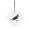 Gotham Decor American Robin Redbreast Bird Fan/Light Pull view 1