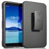 Nakedcellphone Rugged Combo for Alcatel 7 / Revvl 2 Plus Case - Black view 3