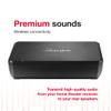 Rocketfish RF-WRSK18 Wireless Home Theater Rear Speaker Kit - 2.0 Channel Surround Sound System - Black view 4