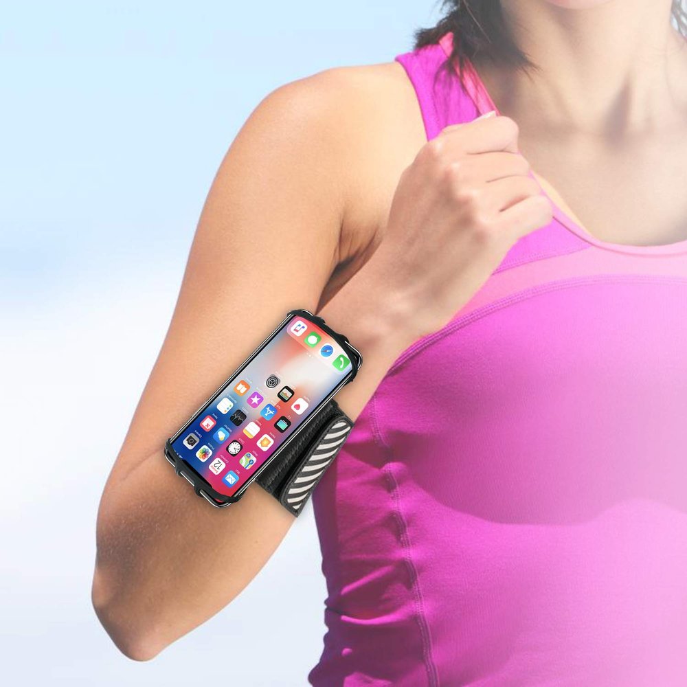 WANPOOL Walking Wristband/Forearm Band Phone Holder for 4.5-6" Phones