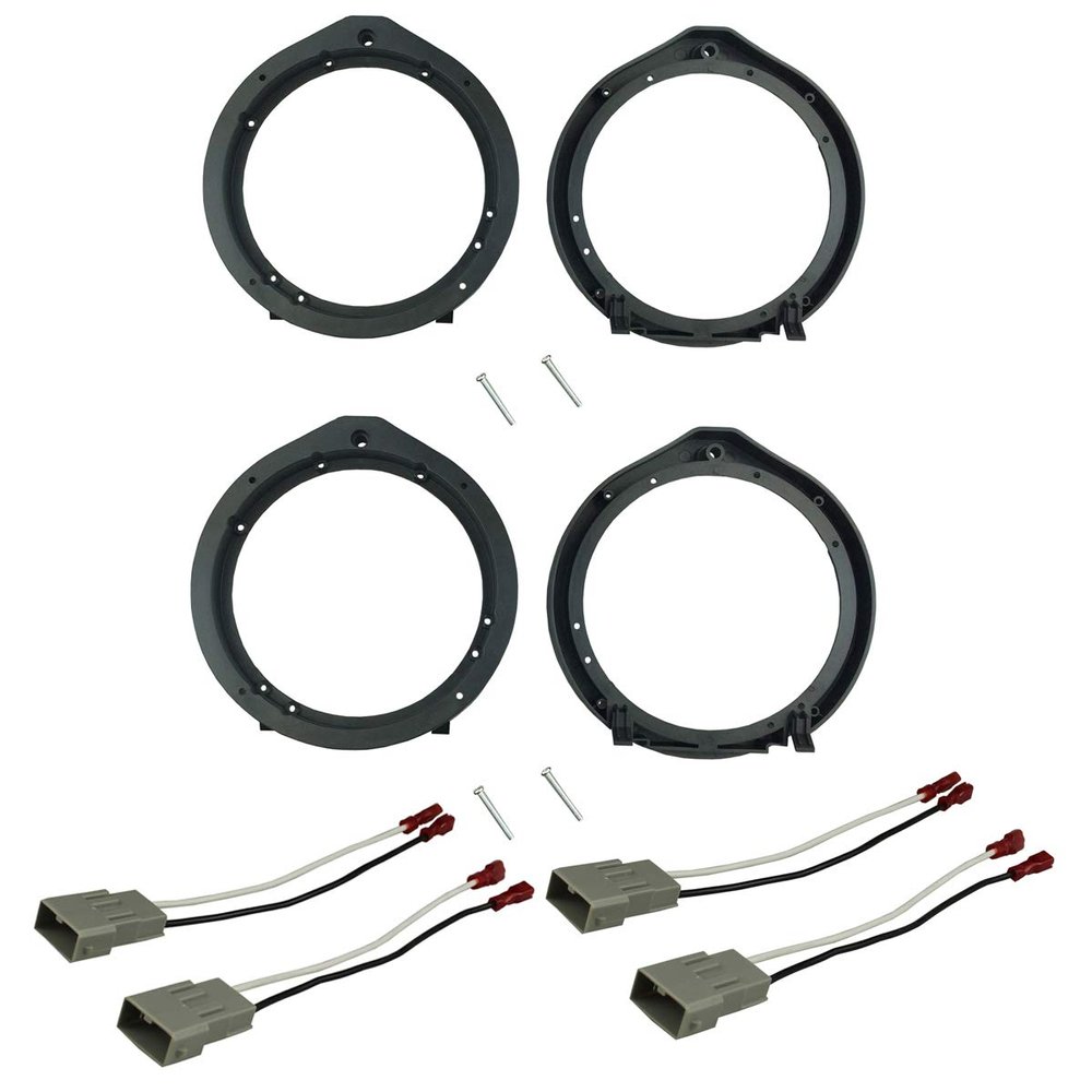 DKMUS 6.5"/6.75" Speaker Mounting Adapter for Acura Honda with Wiring Harness