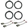 DKMUS 6.5"/6.75" Speaker Mounting Adapter for Acura Honda with Wiring Harness view 1