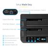 StarTech.com Standalone Hard Drive Duplicator, External Dual Bay USB 3.0 (5 Gbps) / eSATA to 2.5/3.5" SATA III HDD/SSD Cloner/Copier, Hard Disk Docking Station, Cloning/Recovery (SDOCK2U33RE),Black view 4