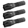 OxiQmart 3X 10000LM Zoomable LED Flashlight Focus Torch Light 18650/AAA Outdoor Light view 1