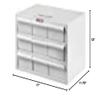 WEATHER GUARD 9909302 Tool Cabinet , White view 2