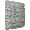 Ekena Millwork ROS06X06BA Baltimore Rosette, 6 1/8" W x 6 1/8" H x 7/8" P, Primed view 2