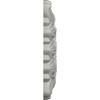 Ekena Millwork ROS06X06BA Baltimore Rosette, 6 1/8" W x 6 1/8" H x 7/8" P, Primed view 3