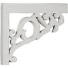 Ekena Millwork SB09X07VI-R Victorians, Right Stair Brackets, 8 3/4"W x 7 1/8"H x 3/4"D, Primed view 2