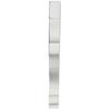 Ekena Millwork SB09X07VI-R Victorians, Right Stair Brackets, 8 3/4"W x 7 1/8"H x 3/4"D, Primed view 3