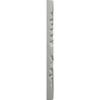 Ekena Millwork ROS08X08PM Palmetto Beaded Rosette, 7 7/8" W x 7 7/8" H x 5/8" P, Primed view 3