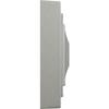 Ekena Millwork ROS04X04DR Dover Rosette, 4 3/8" W x 4 3/8" H x 1 1/4" P, Primed view 3