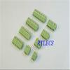 Calvas 50 pcs Universal 2.54 mm Pitch 2 Pin 3 4 5 6 7 8 9 10 12 poles PCB Screw Terminal Block Connector straight through holes board - (Color: 12pin) view 2