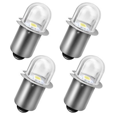 HASMX 4-Pack 18V Xenon Bulb Replacement for Ryobi Flashlight Work Lights 18 Volt Bulbs ONE+ Cordless