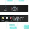 NEWCARE HDMI to RCA and HDMI Adapter Converter, 3RCA CVBS AV Composite Video Audio Adapter/Splitter, with PowerAdapter Support 1080P, PAL, NTSC, for HD TV, Older TV,Camera, Monitor, etc(Black) view 2