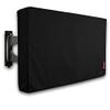 iBirdie Outdoor TV Cover 40 to 43 inch Weatherproof, Cover Size 39.5''L x 25''H, Waterproof for Outside Flat Screen 40 to 43 inch TV, Black, 600D Thick Fabric Screen Protector with Bottom view 1