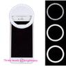 AKOAK Clip Selfie Ring Light,36 LED Bulbs 3-Level Adjustable Brightness Fill-in Light for Smart Phone Tablet Laptop (White) view 2