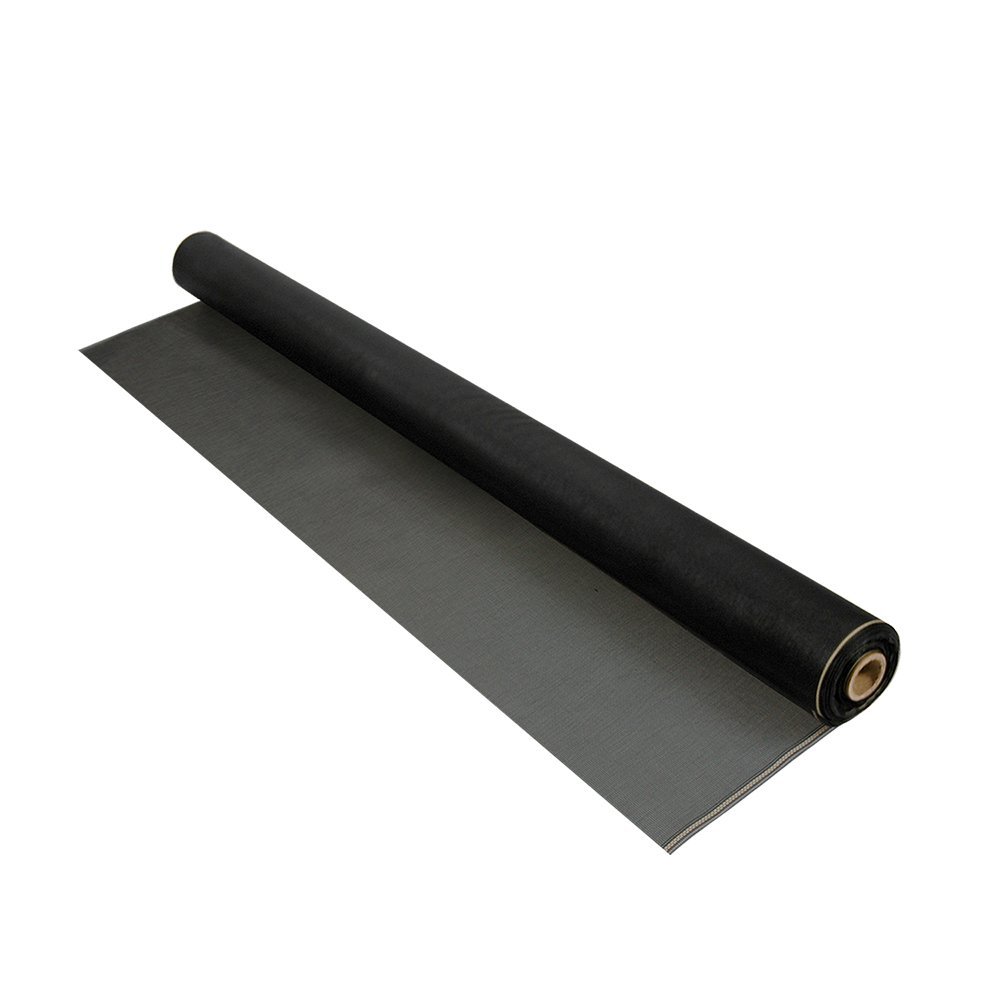Phifer 3032230 36" x 25' Glass Screen, Charcoal