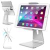 AboveTEK Elegant Tablet Stand, Aluminum iPad Stand Holder, Desktop Kiosk POS Stands for 7-15.6 inch iPad/Portable Monitor, Tablet Mount for Showcase Office Reception Countertop view 1