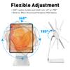 AboveTEK Elegant Tablet Stand, Aluminum iPad Stand Holder, Desktop Kiosk POS Stands for 7-15.6 inch iPad/Portable Monitor, Tablet Mount for Showcase Office Reception Countertop view 3