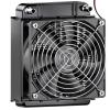 Clyxgs Water Cooling Radiator, 8 Pipe Aluminum Heat Exchanger Radiator with Fan for PC CPU Computer Water Cool System DC12V 80mm Black view 1
