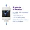 PUR Horizontal Faucet Mount Water Filtration System with Lead Reducing Filter for Cleaner, Filtered Tap Water, Lasts 100 Gallons, Sink Water Filter, Fits Most Kitchen or Bathroom Faucets, Black view 3