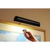 LED Remote Control Picture Light Cordless  Matte Black Finish  for Pictures up to 3 feet Wide- Safe for Artwork  No UV and NO Heat  Solid Steel Frame 1.3 lbs  Dimmer Included view 4