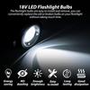 HASMX 18V Xenon Bulb Replacement for Porter Cable PC180FL PCL180L Flashlight Work Lights 18 Volt Xenon Bulbs (4-Pack) view 3