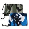 Camouflage Micro-Fiber Drawstring Case in Green view 1