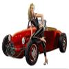 28 X 18 Fine Metal Art - Hot Rod/Plasma view 1