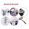 15-in-1 Adjustable Crescent Wrench MultiTool includes Saw, Flat & Phillip Screwdriver Bits, Hex Wrenches, LED Light in the handle and Bonus High Density Nylon Pouch view 4