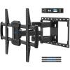 Mounting Dream TV Wall Mount, UL Listed Full Motion Mount Bracket for 42-84 Inch Flat Screen TVs, Swivel Articulating Dual Arms, Max VESA 600x400mm, 100 LBS Loading, Fits 16 Inches Wood Studs, MD2296 view 1