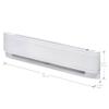 Dimplex 30" Proportional Linear Convector Baseboard Heater With Built-In Thermostat (Model: PC3010W31), 240V/208V, 1000/750W, White view 4