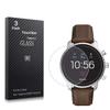 Youniker 3 Pack For Fossil Q Explorist Gen 4 Screen Protector Tempered Glass For Fossil Q Gen 4 Explorist HR Smart Watch Screen Protectors Foils Glass 9H 0.3MM,Anti-Scratch,Bubble Free view 1