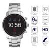 Youniker 3 Pack For Fossil Q Explorist Gen 4 Screen Protector Tempered Glass For Fossil Q Gen 4 Explorist HR Smart Watch Screen Protectors Foils Glass 9H 0.3MM,Anti-Scratch,Bubble Free view 2