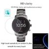 Youniker 3 Pack For Fossil Q Explorist Gen 4 Screen Protector Tempered Glass For Fossil Q Gen 4 Explorist HR Smart Watch Screen Protectors Foils Glass 9H 0.3MM,Anti-Scratch,Bubble Free view 3