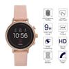 Youniker 3 Pack For Fossil Q Venture Gen 4 Screen Protector Tempered Glass For Fossil Women's Gen 4 Q Venture HR Smart Watch Screen Protectors Foils Glass 9H 0.3MM,Anti-Scratch,Bubble Free view 2