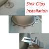 Hetai Kitchen Sinks Clips Epoxy Sink Clip Kits Undermount Kitchen Sink Clips 10 Pack view 2