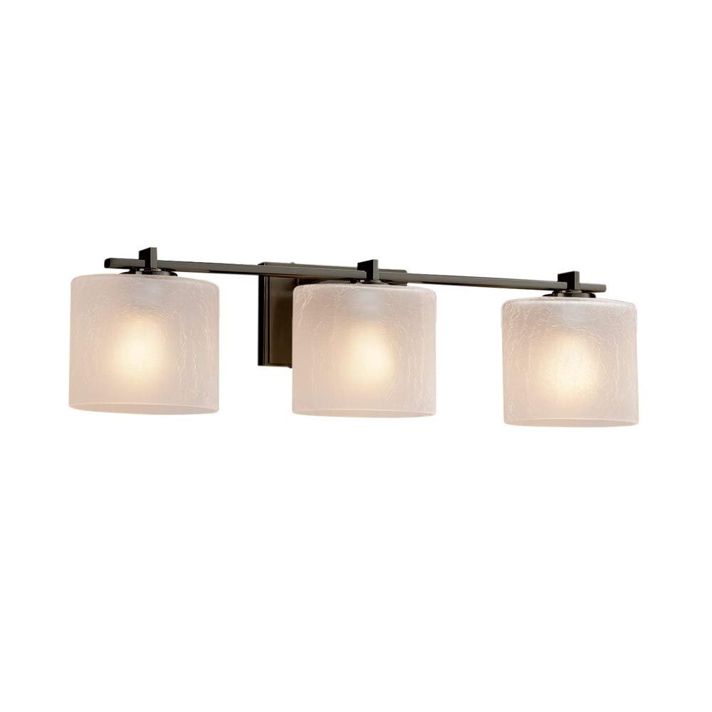 Justice Design Group Lighting FSN-8443-30-FRCR-DBRZ Era Bath Bar, Dark Bronze