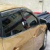 Car back seat rear view mirrors 3M sticker tape for installation watchout mirrors while getting off car from back seat ABS material view 3