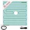 WarmlyYours Shower Floor Heating Mat 48 x 48 in, Center Drain, Radiant Heat view 1