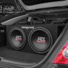 MTX 12" 400 Watt RMS Dual Loaded 1200 Watt Car Subwoofer Enclosure Audio with Sub Box, Mono Block & 8-Gauge Amplifier Complete Wiring Installation Kit view 3